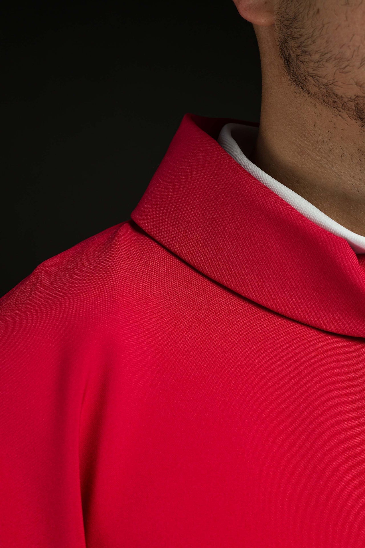 Ornat kielich Krzyż i winogrona Czerwony - ORNATY.PL