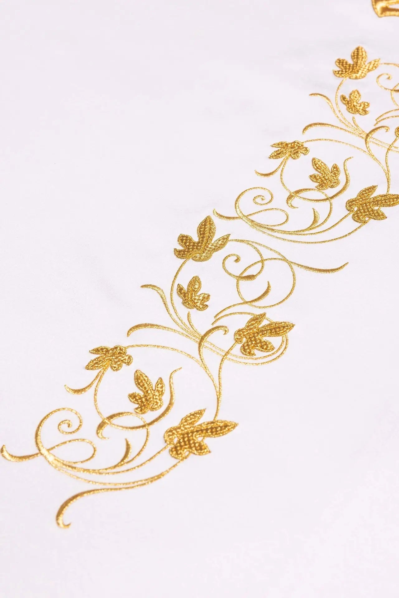 Altar Cloth with Gold IHS Embroidery
