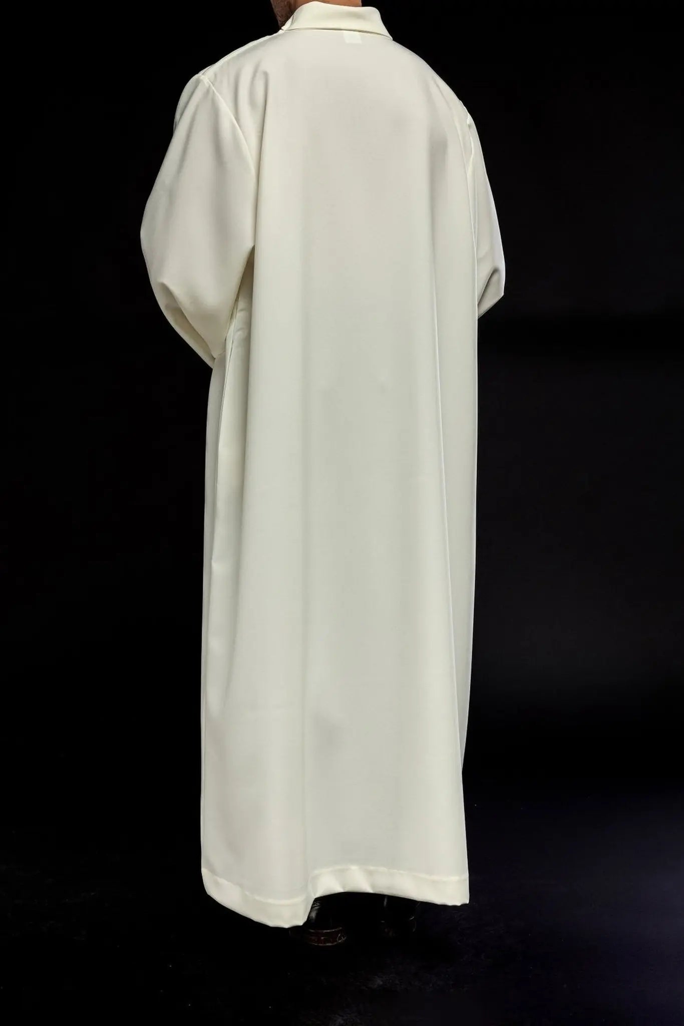 Priest's robe plain ecru