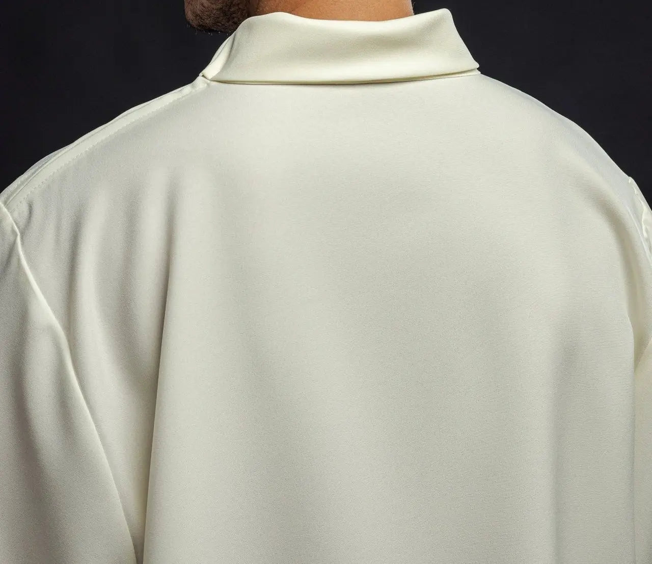 Priest's robe plain ecru