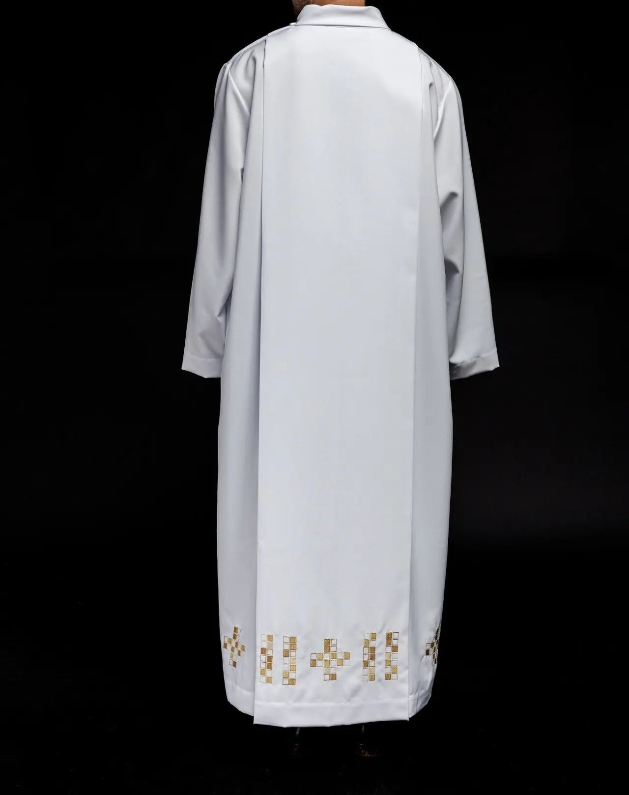 Alba with embroidered mosaic Crosses
