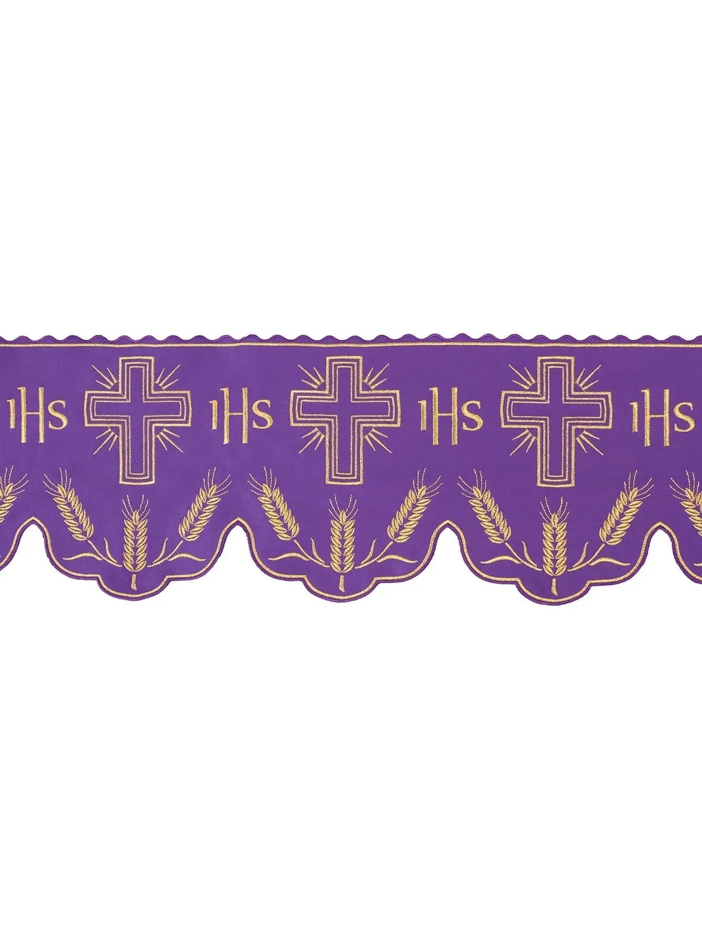 Metr z monogramem IHS w motywie czerwonego krzyża