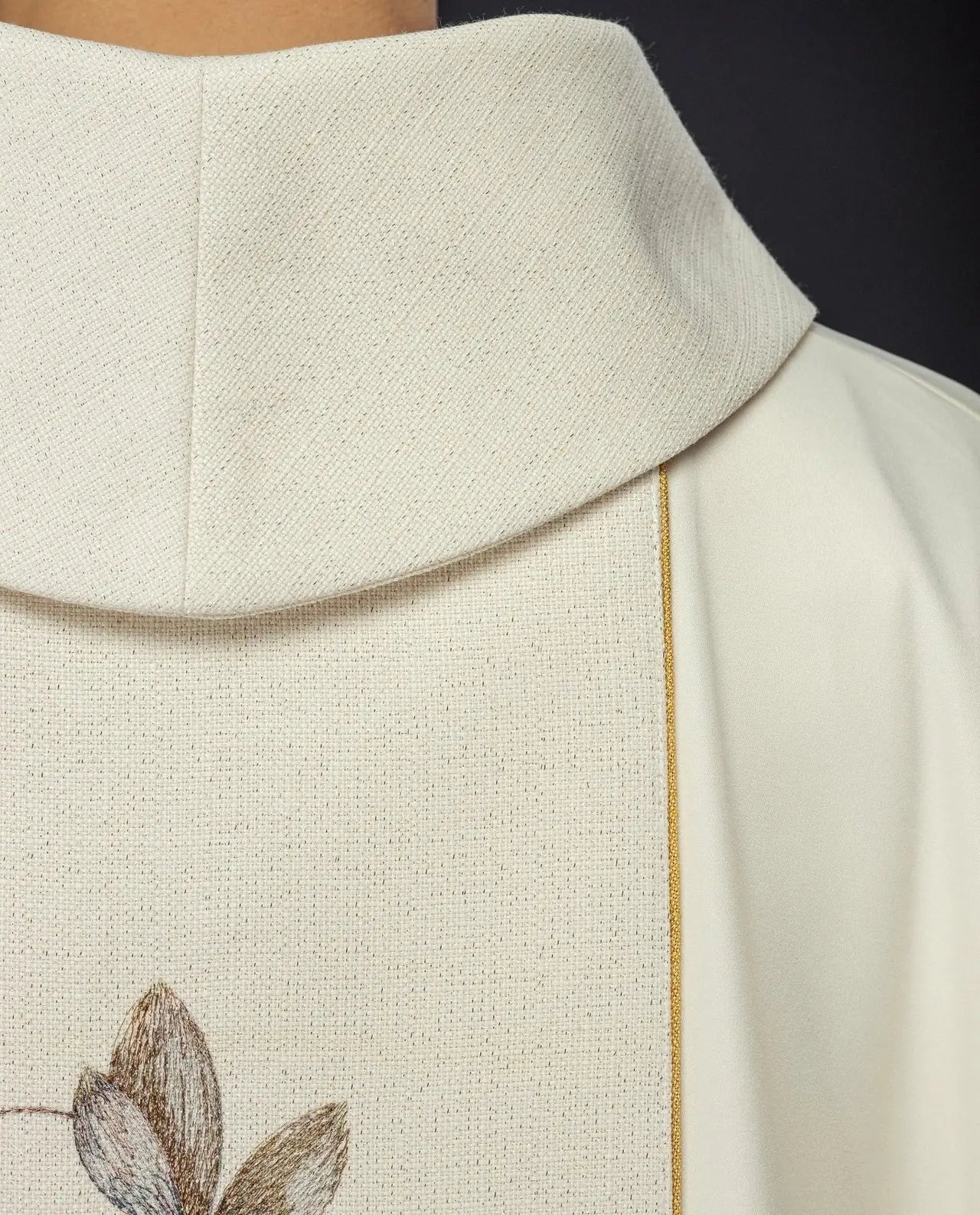 Embroidered chasuble with the image of Our Lady of Guadalupe