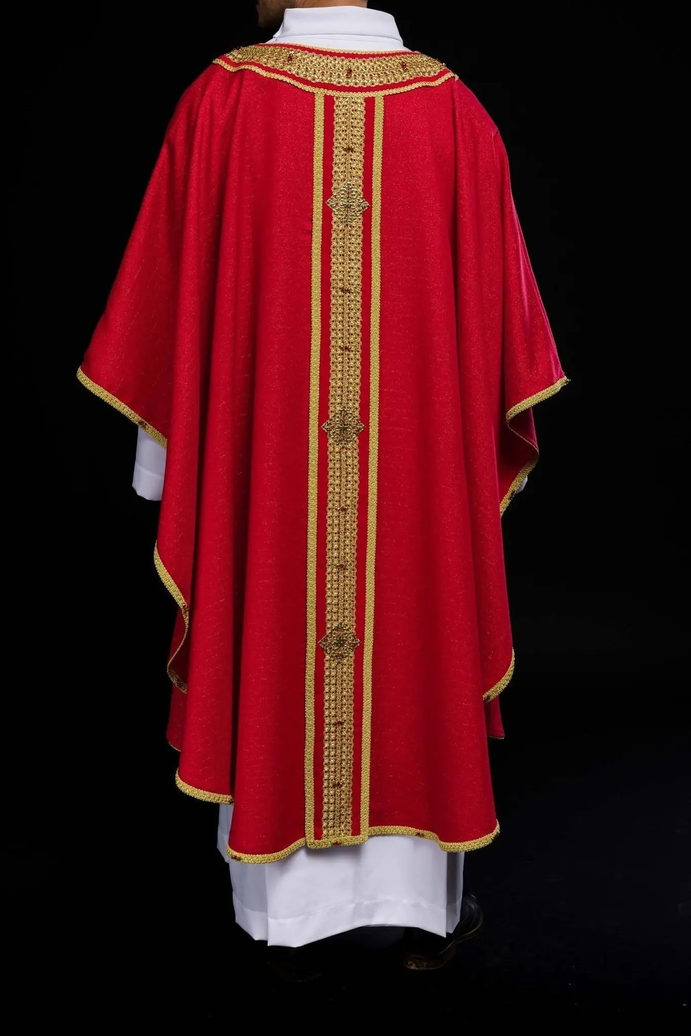 Handmade Chasuble with Natural Stones – Collection Handmade 7001
