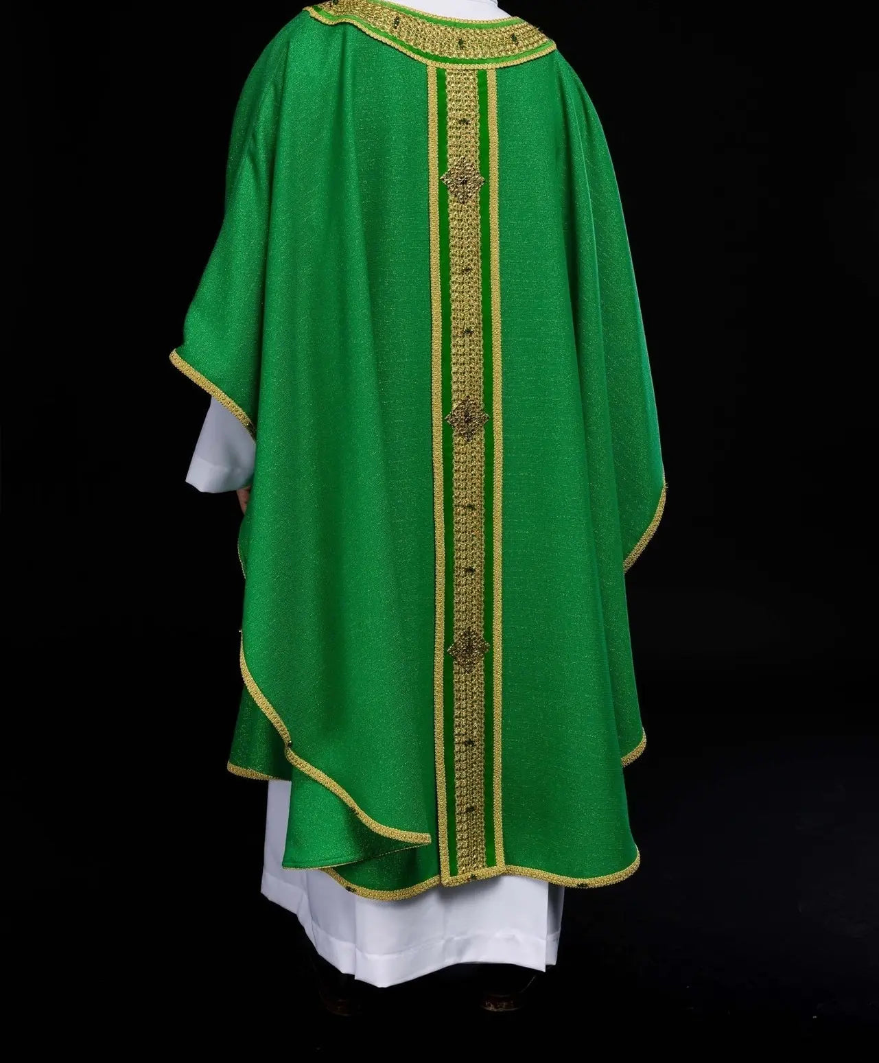 Handmade Chasuble with Natural Stones – Collection Handmade 7001