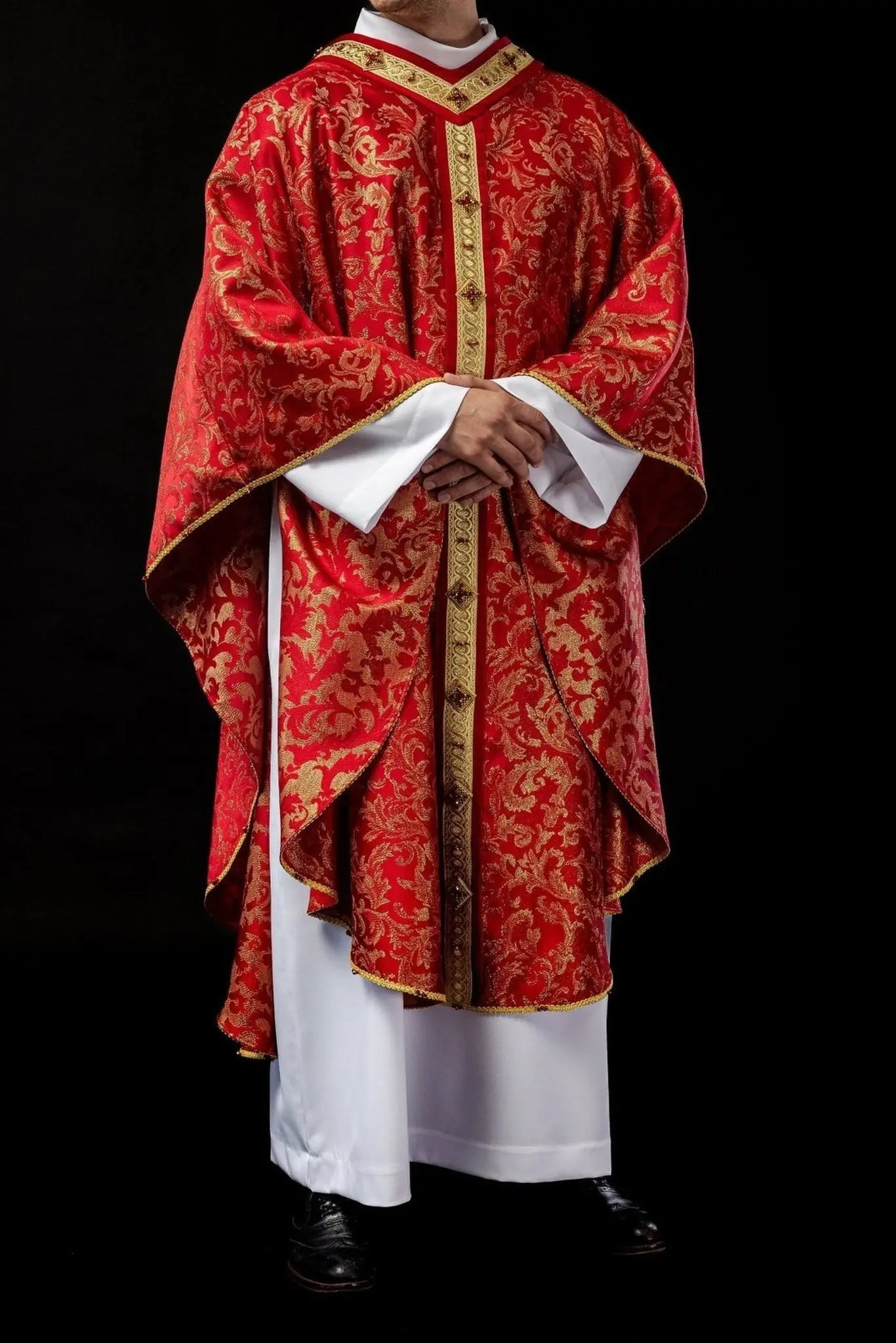 Handmade Chasuble with Natural Stones – Handmade 7003 Collection