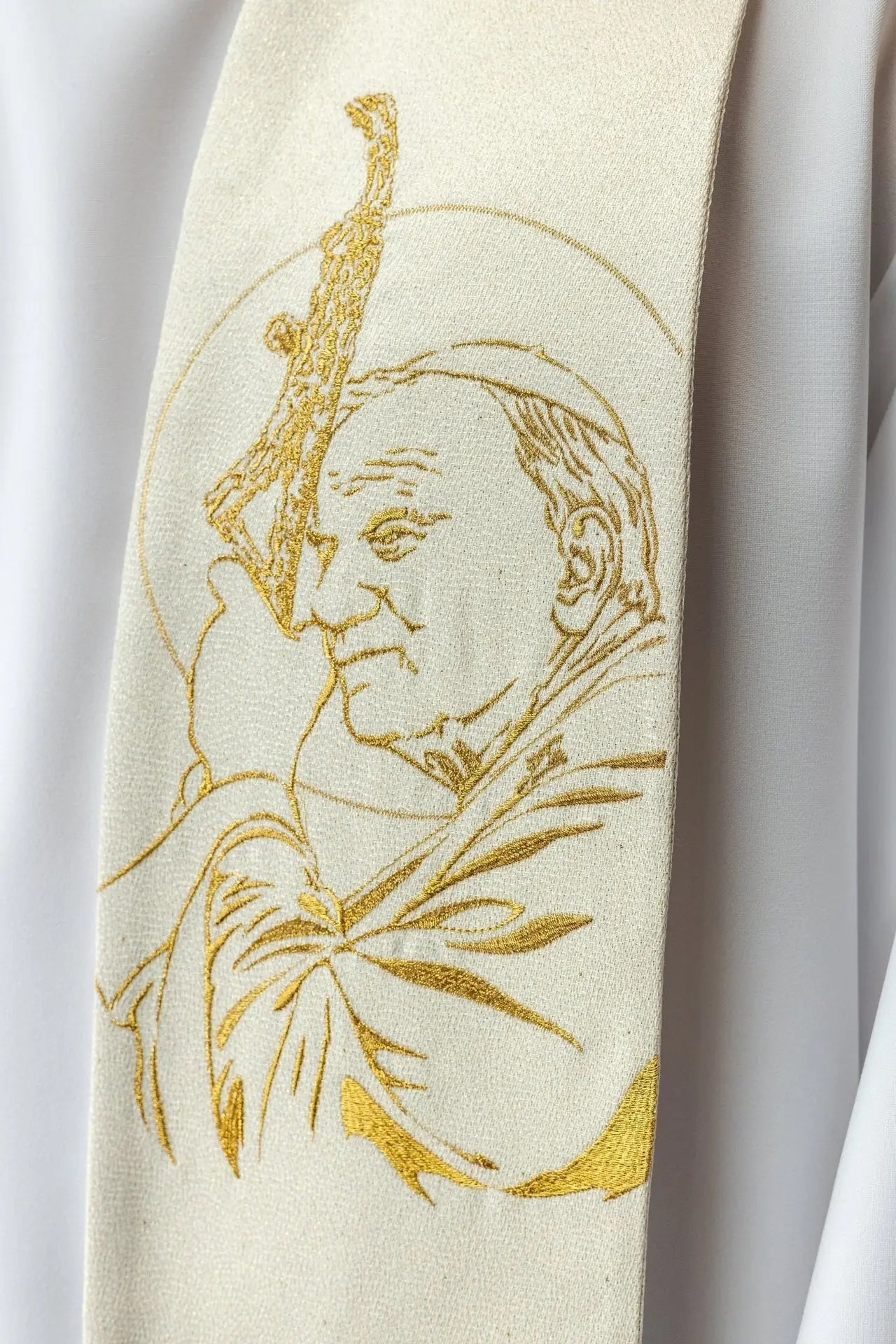 Haftowana stuła Jan Paweł II