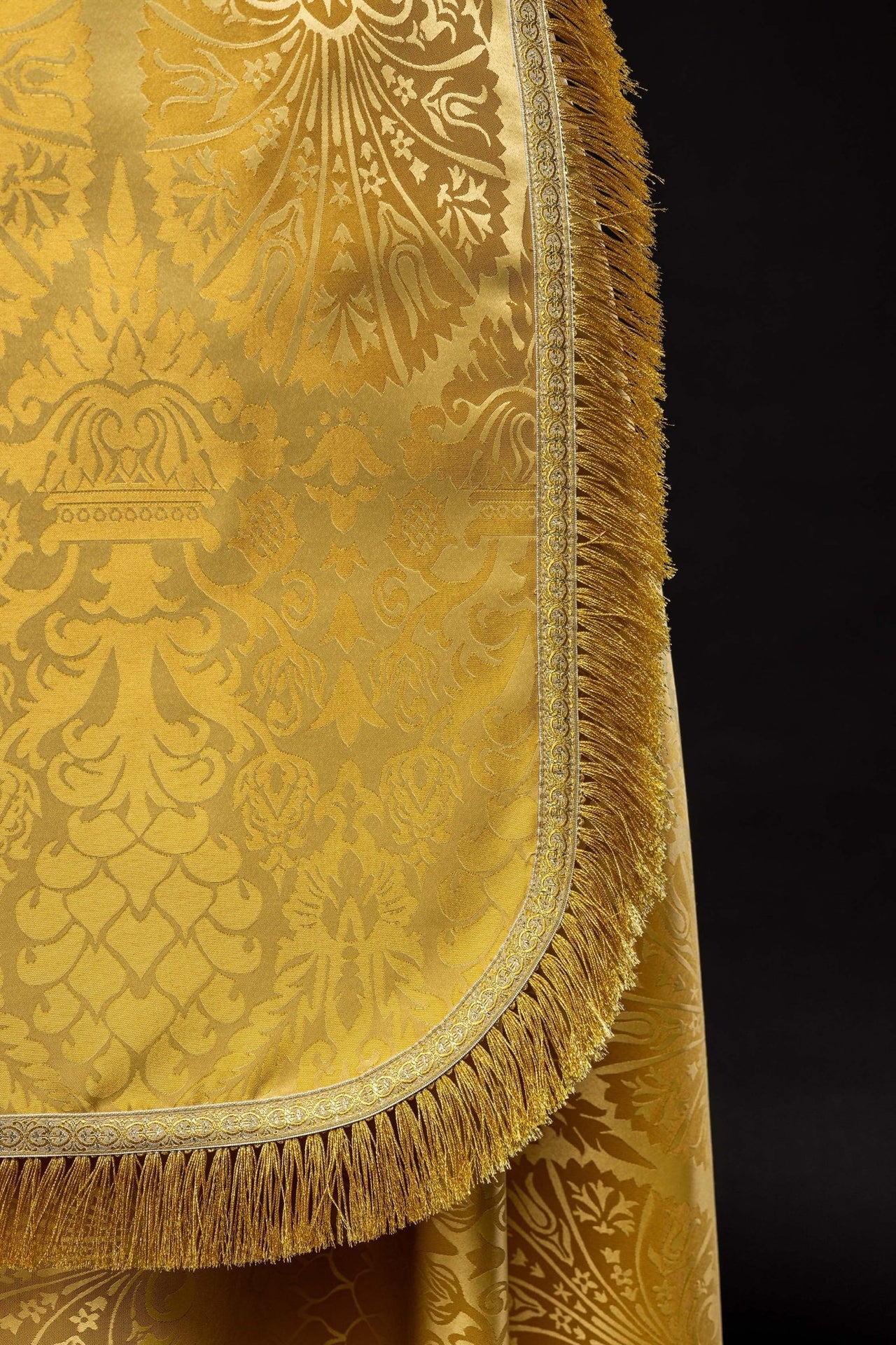 Żakardowa kapa rzymska gładka