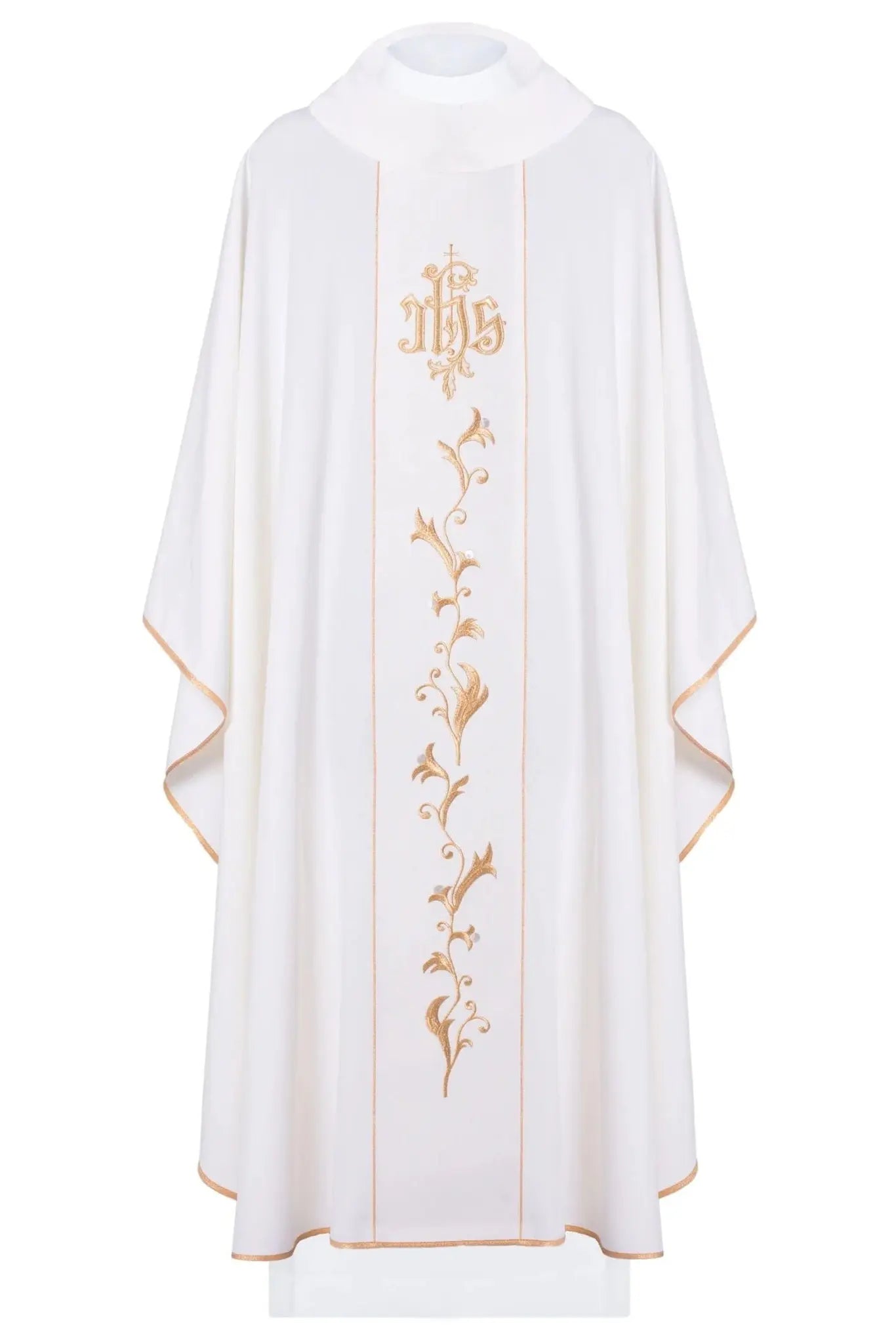 Decorated chasuble with IHS motif
