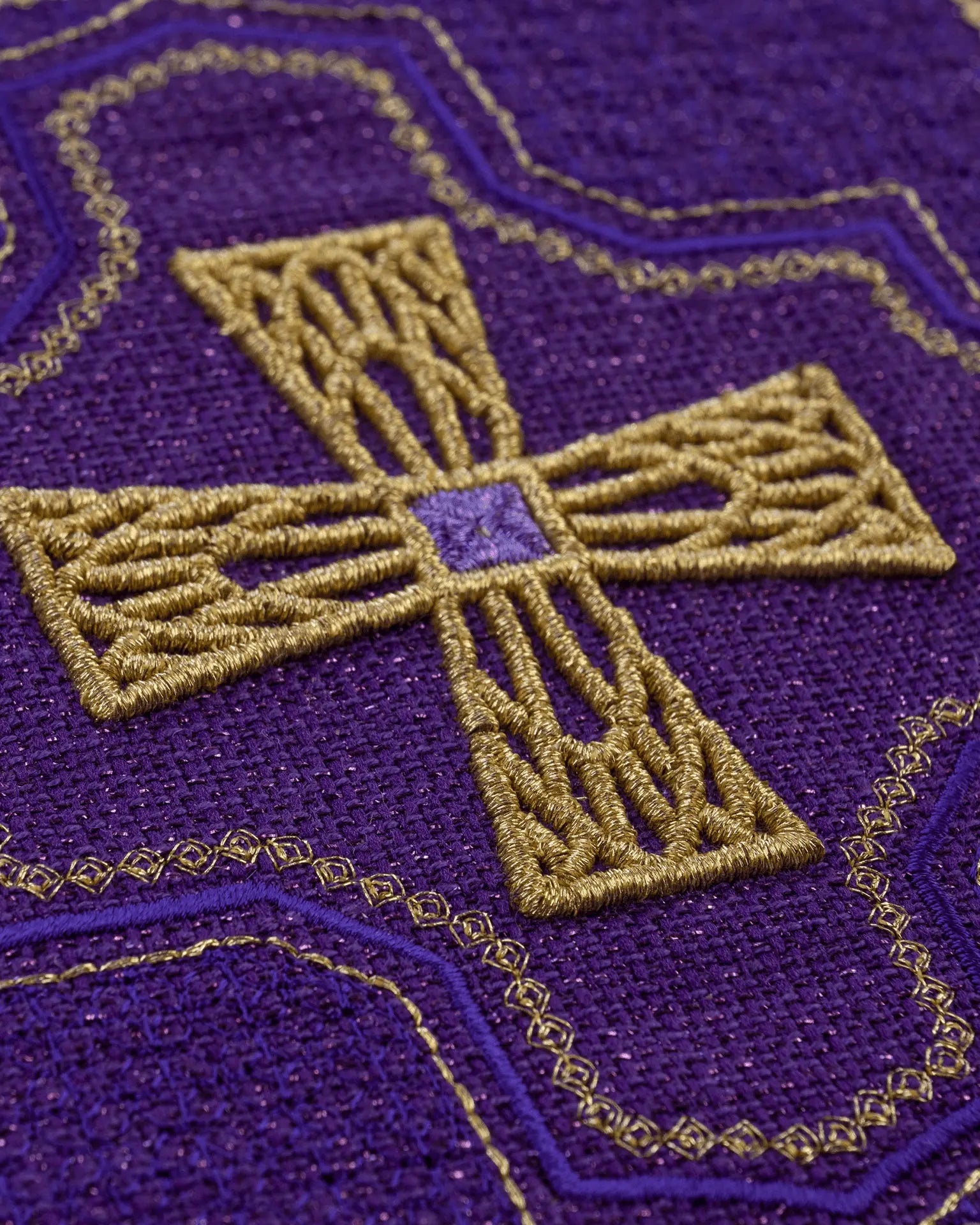Zestaw palików w czterech kolorach liturgicznych