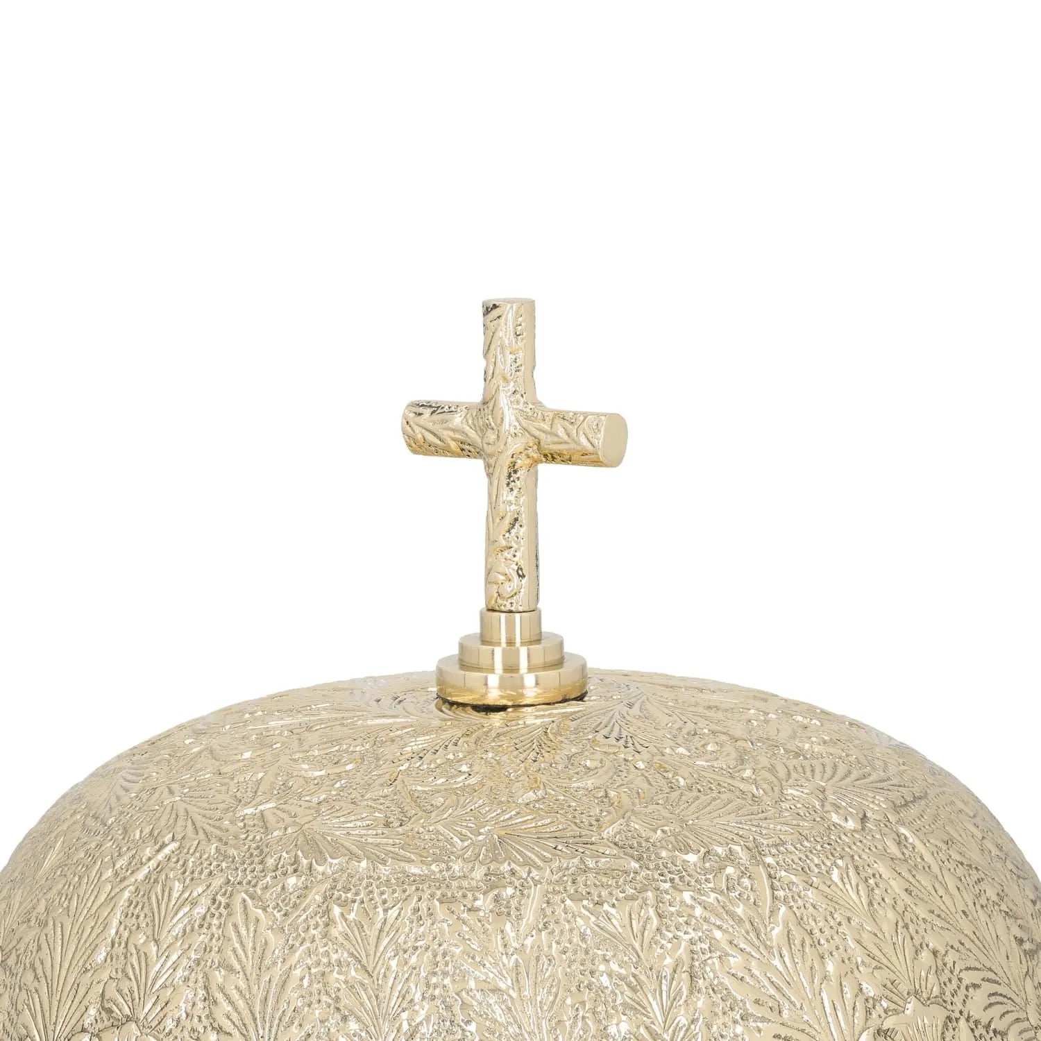 Brass Liturgical Gong with Wooden Mallet