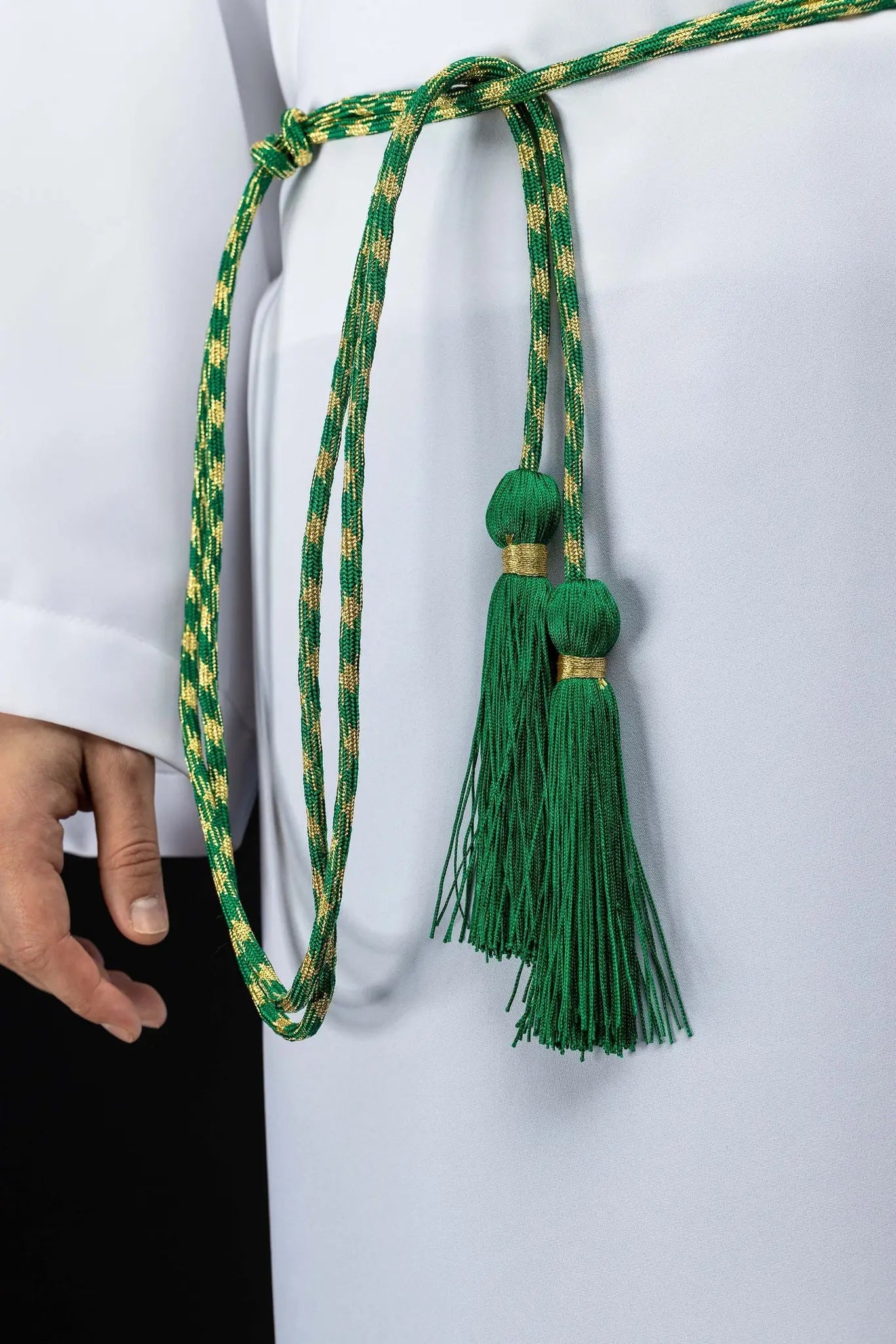 Green and Gold Liturgical Cincture