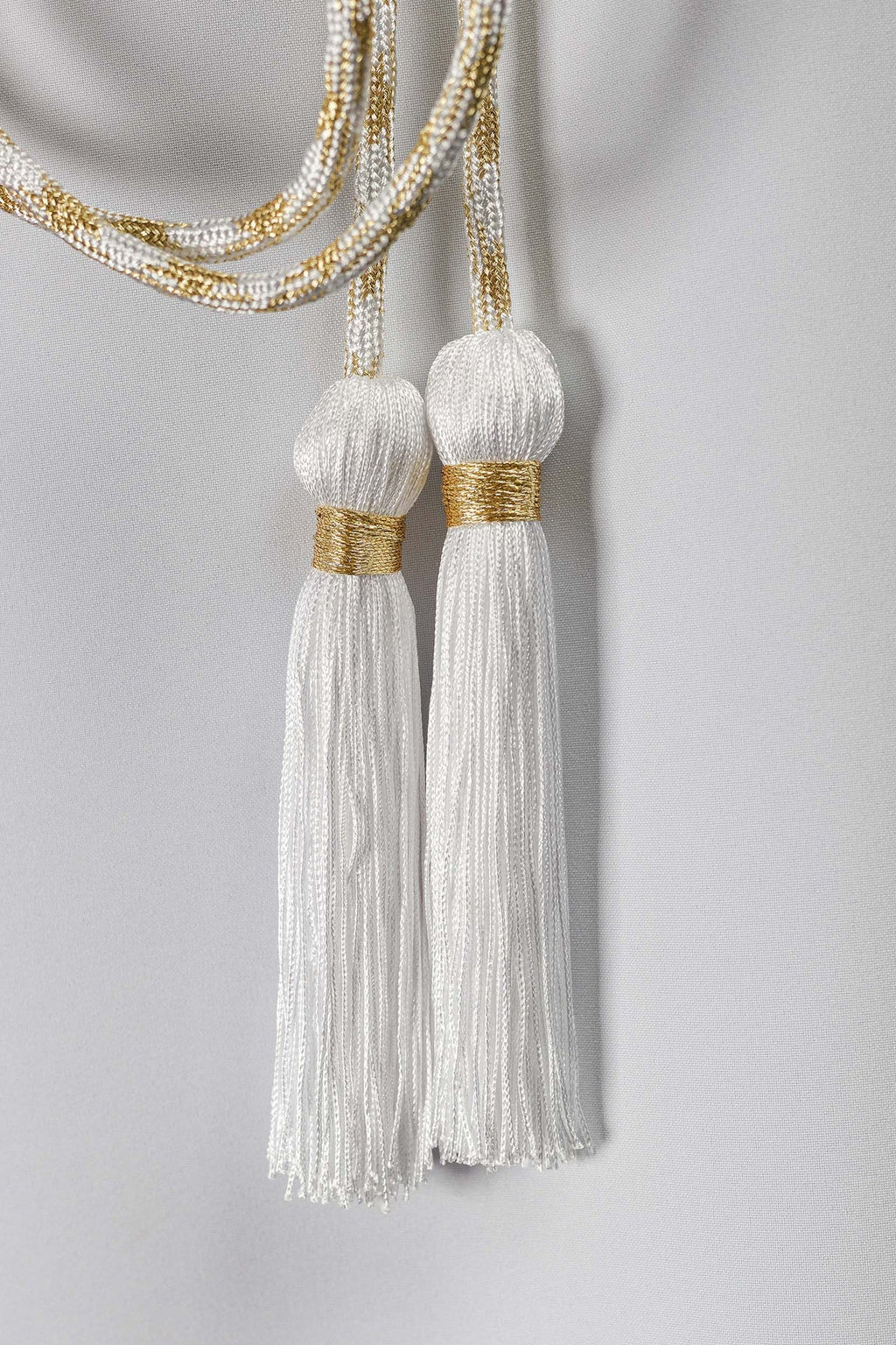 Cingulum liturgiczne biało-złote