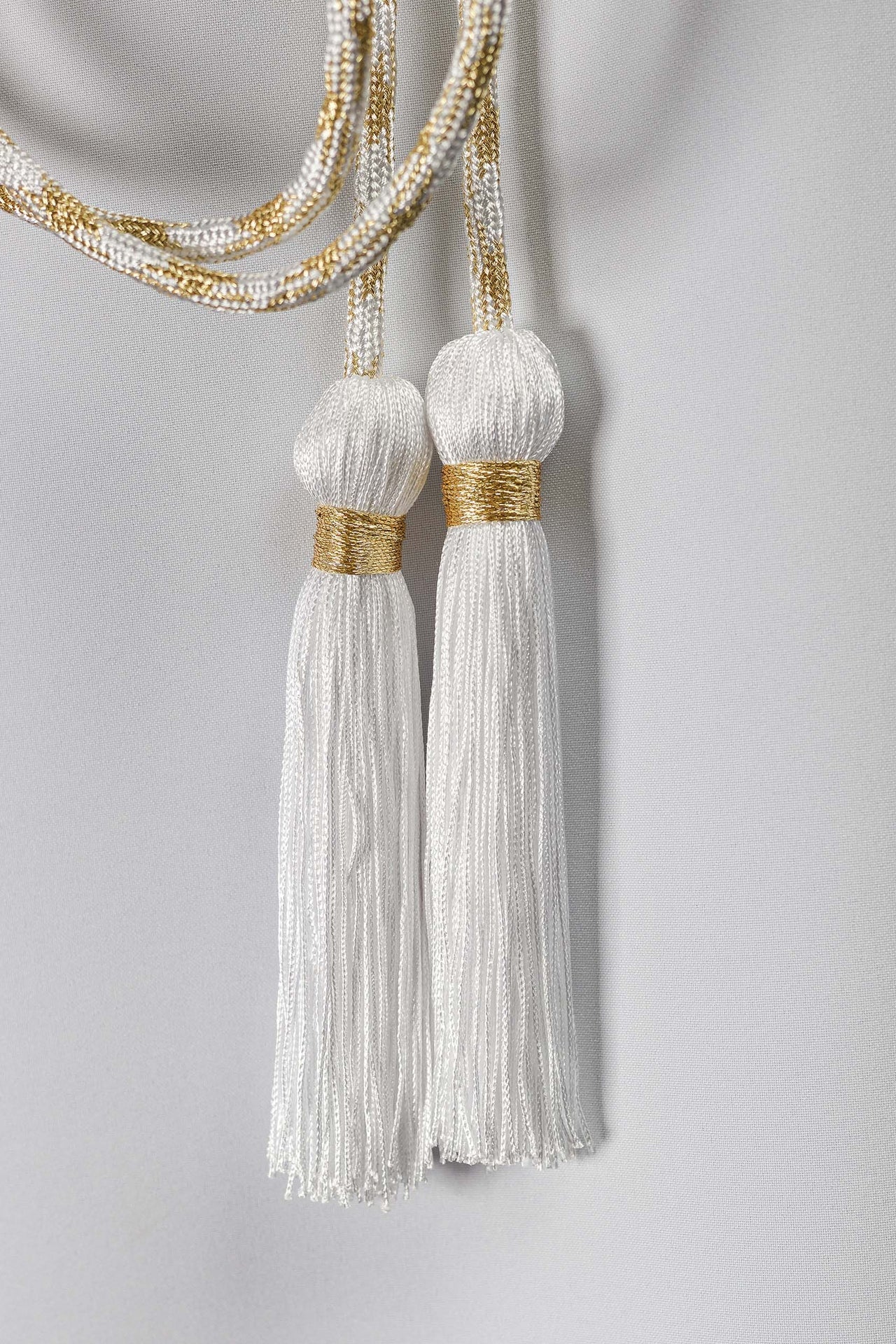 Cingulum liturgiczne biało-złote