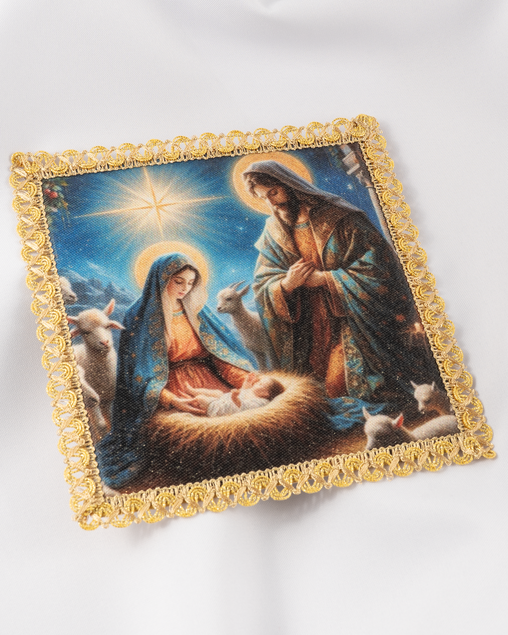 Palka Bożonarodzeniowa z wizerunkiem Świętej Rodziny - ORNATY.PL