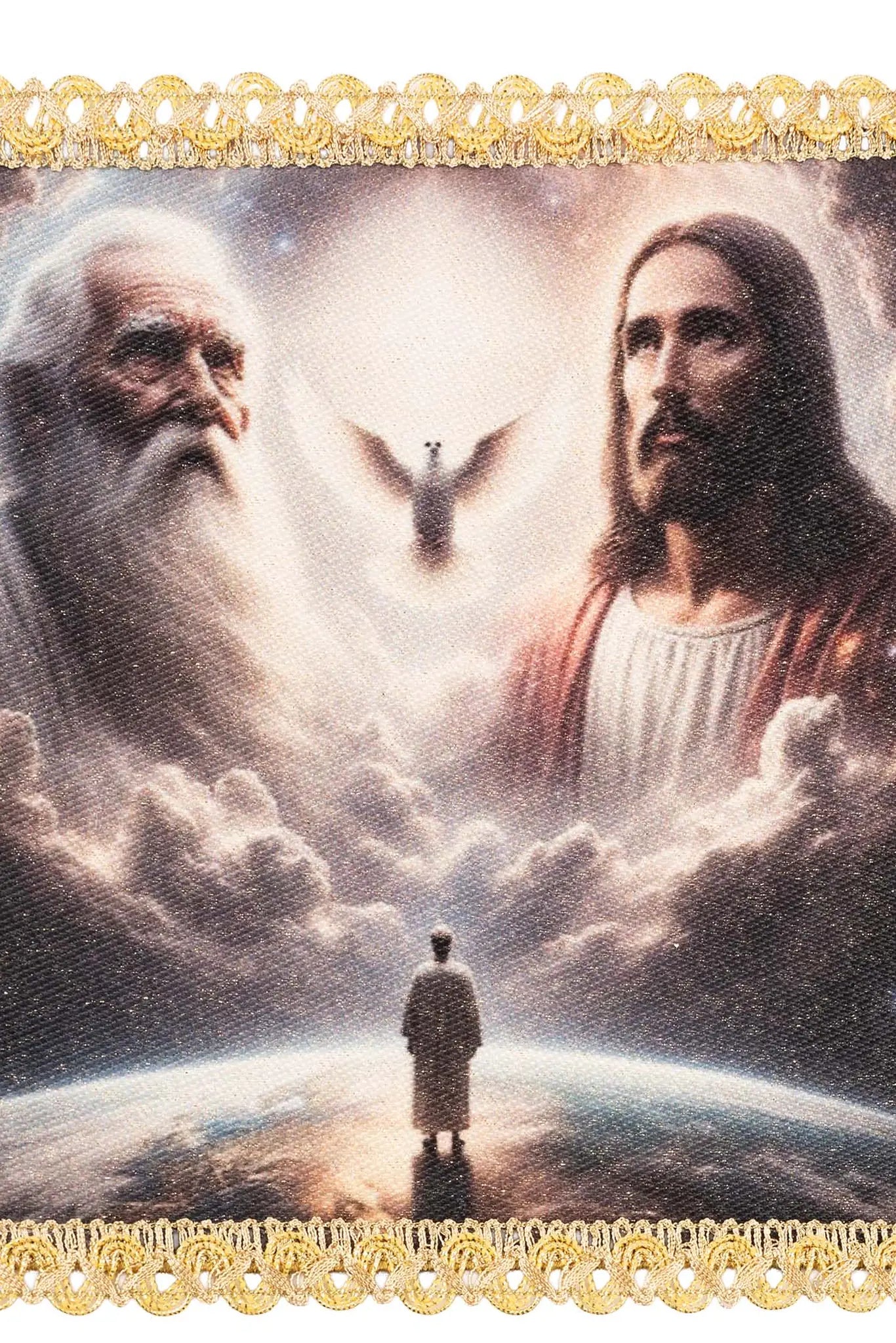 Pall z wizerunkiem Trójcy Świętej