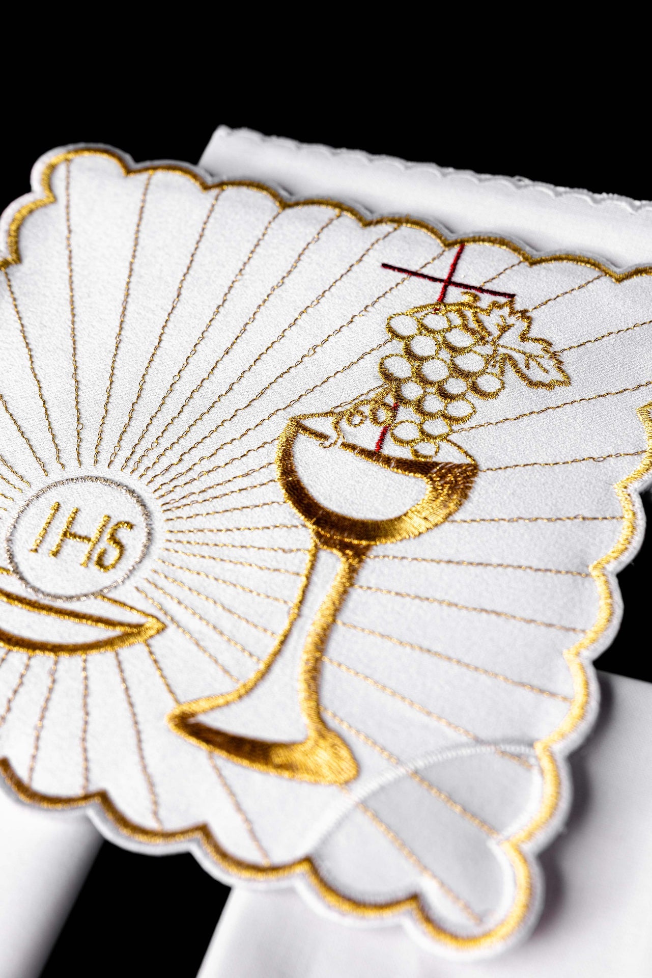 Bielizna kielichowa z haftem Eucharystycznym - ORNATY.PL