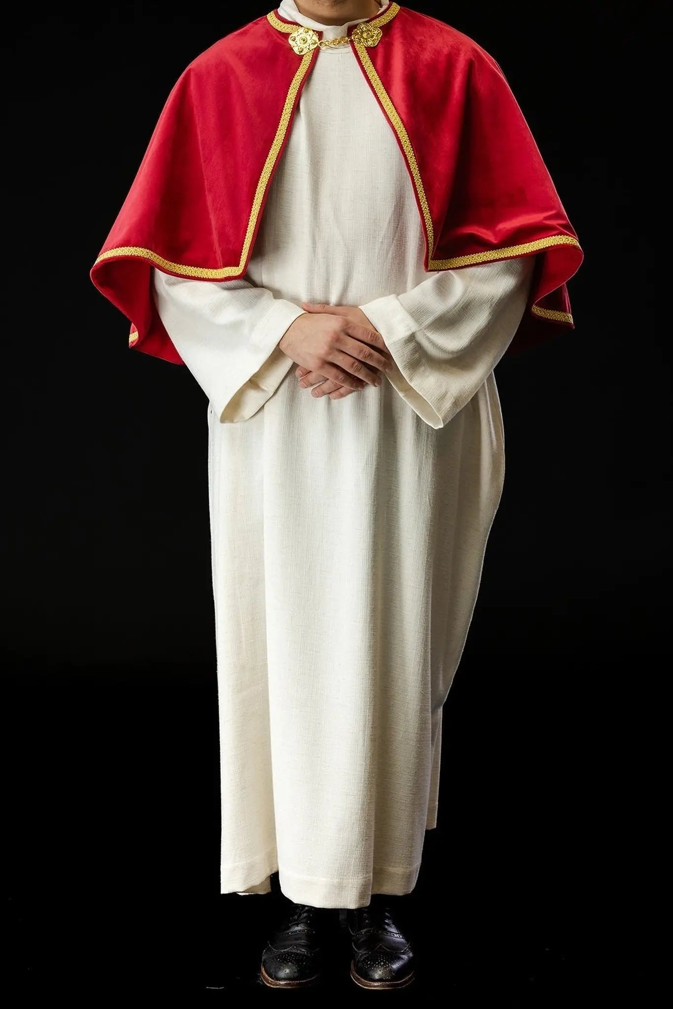Velvet Red Altar Server Cape with Closure