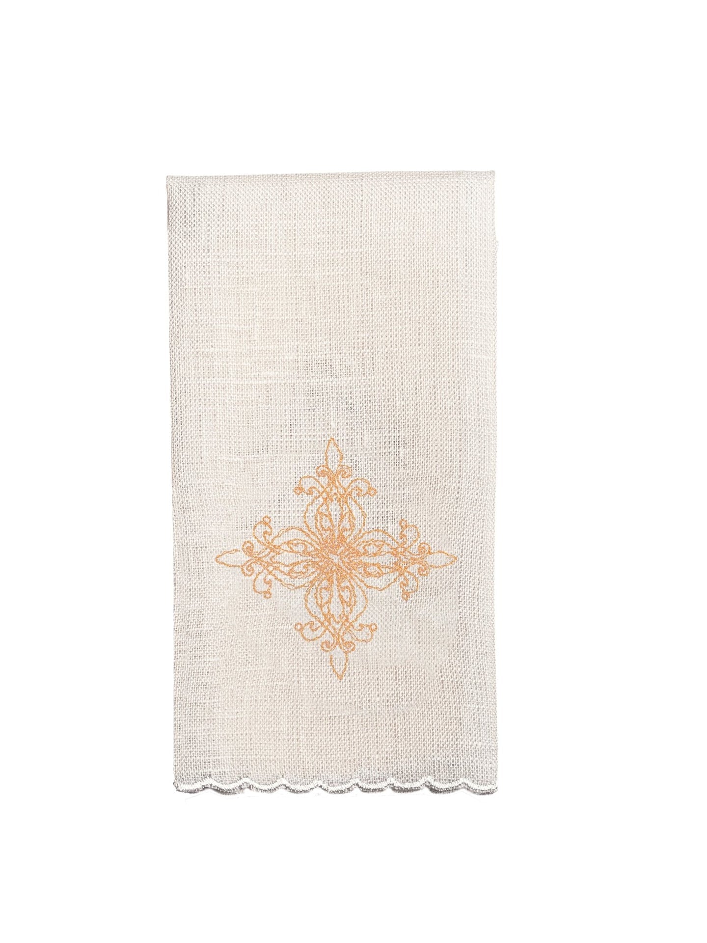 Bielizna kielichowa haftowana bogato zdobiona