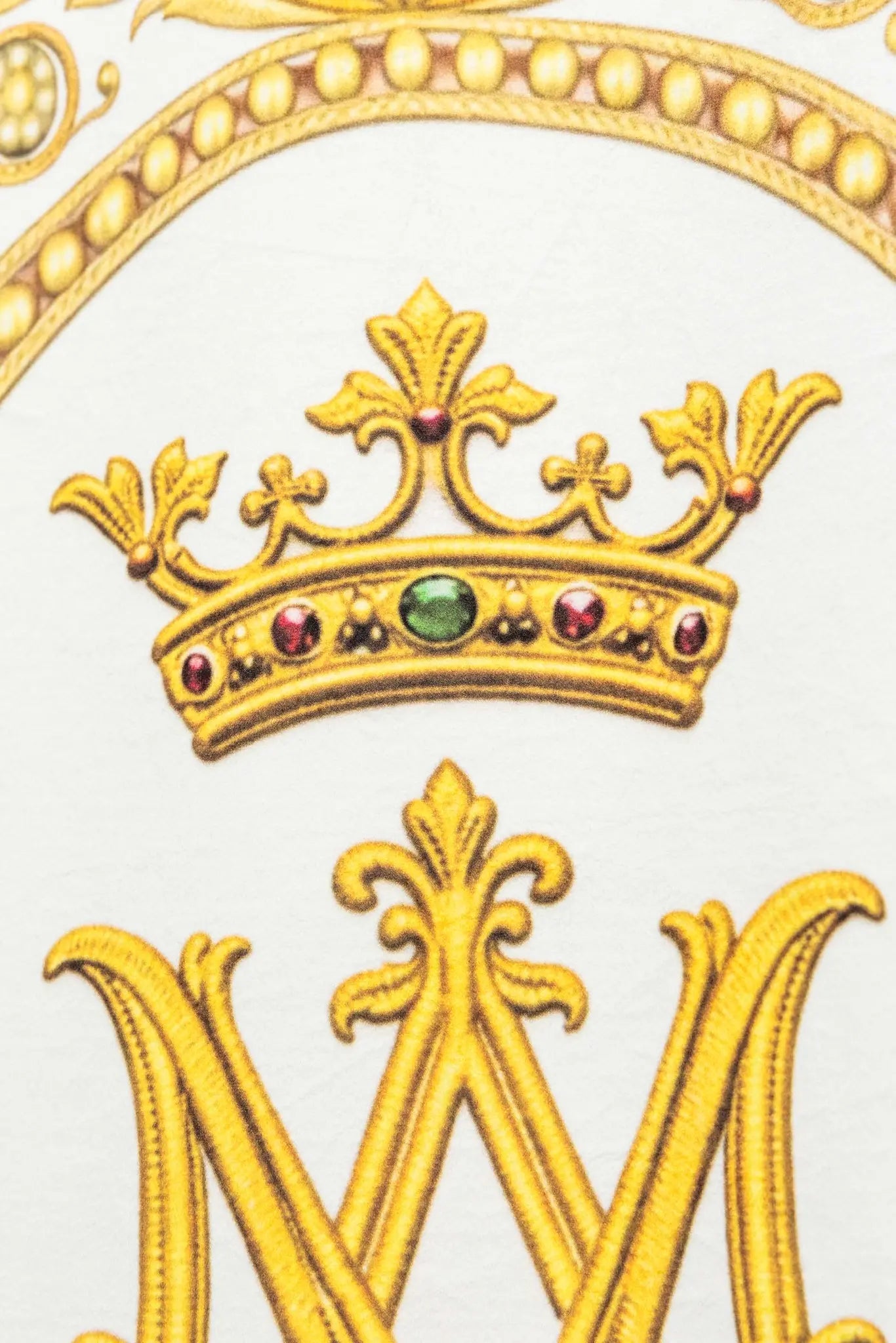 Double-sided Processional Banner with Our Lady of the Assumption and Marian Monogram - HAFTINA ATELIER