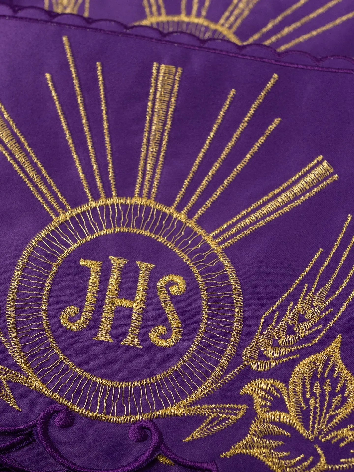 Metr z haftem z przodu IHS Purple