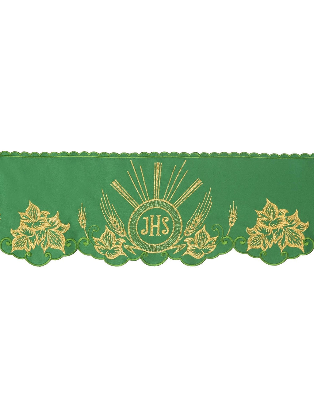 Metraż z haftem czołowym IHS Zielony