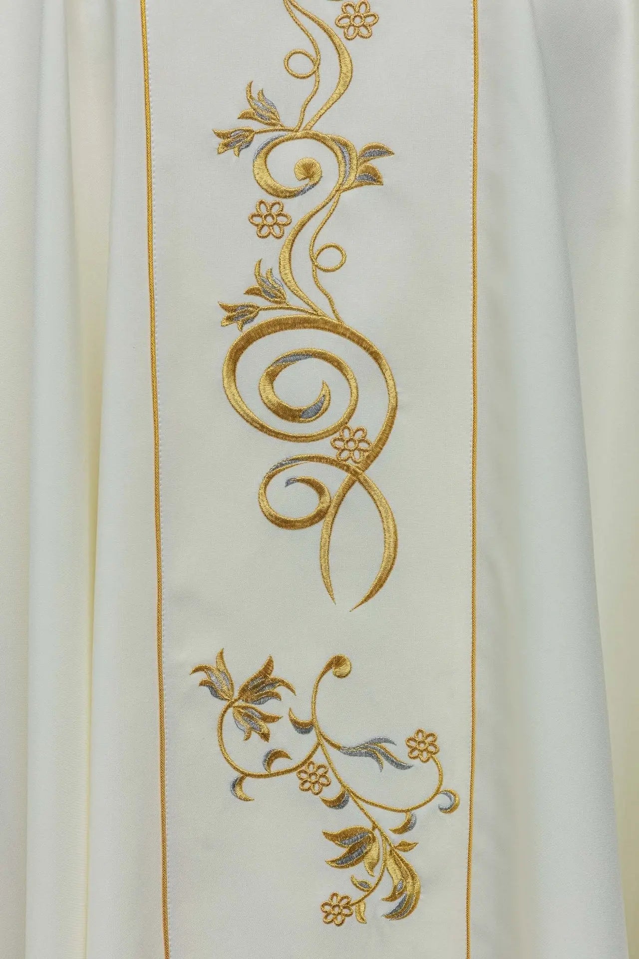 Embroidered Chasuble Featuring the Image of Saint Faustina