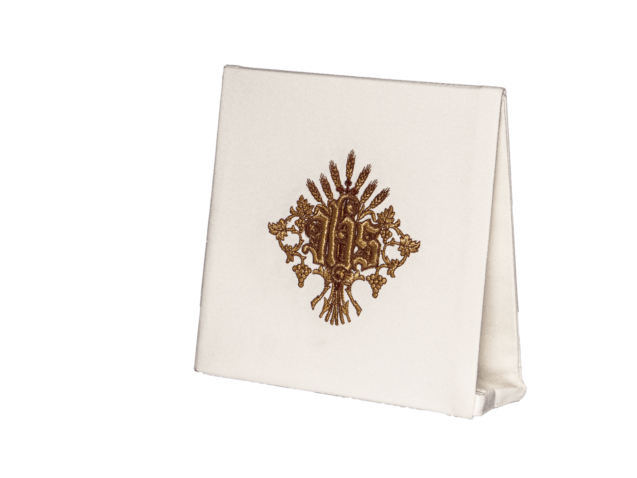 Ornat rzymski haftowany z motywem IHS