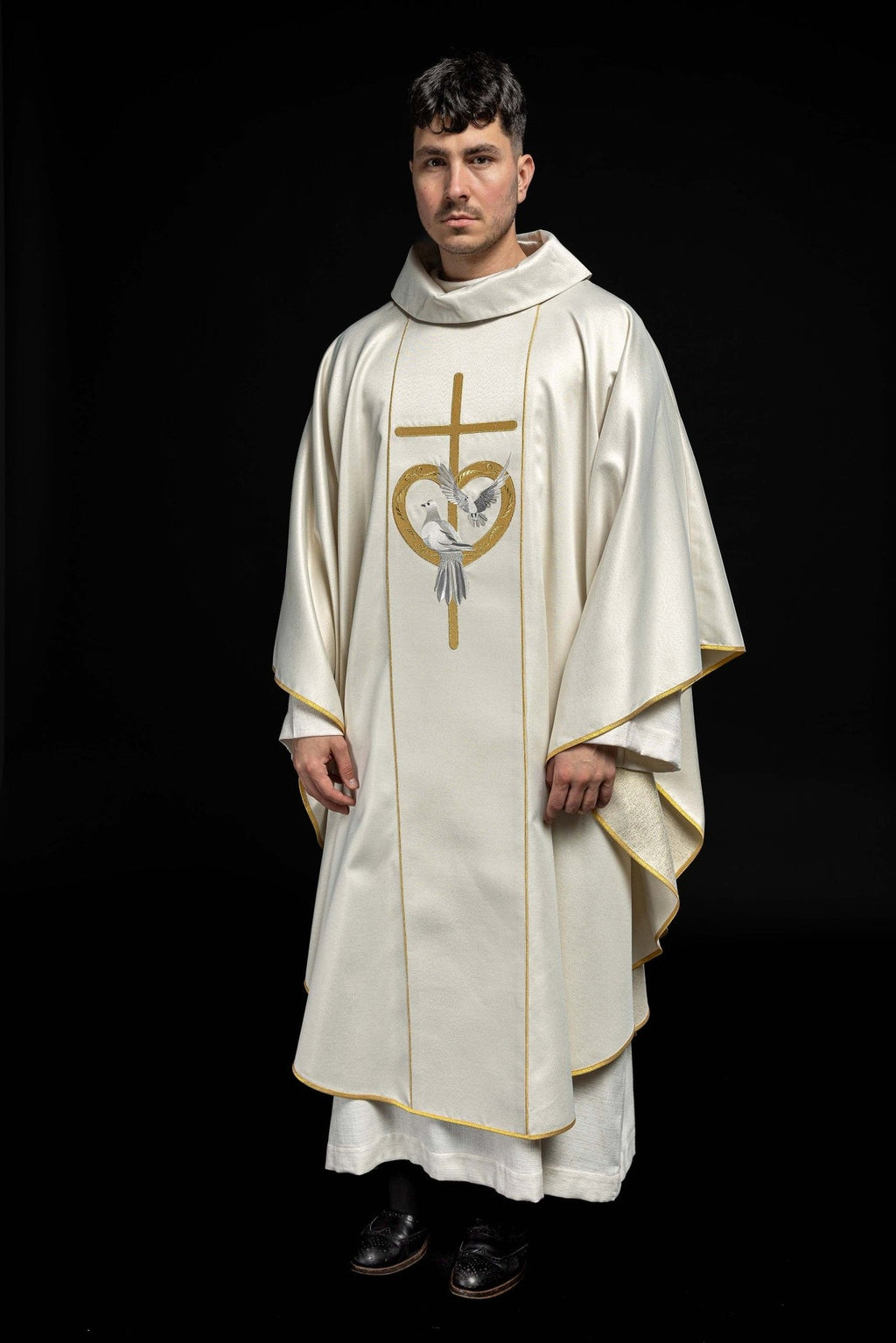 Ornat Ślubny w kolorze ecru