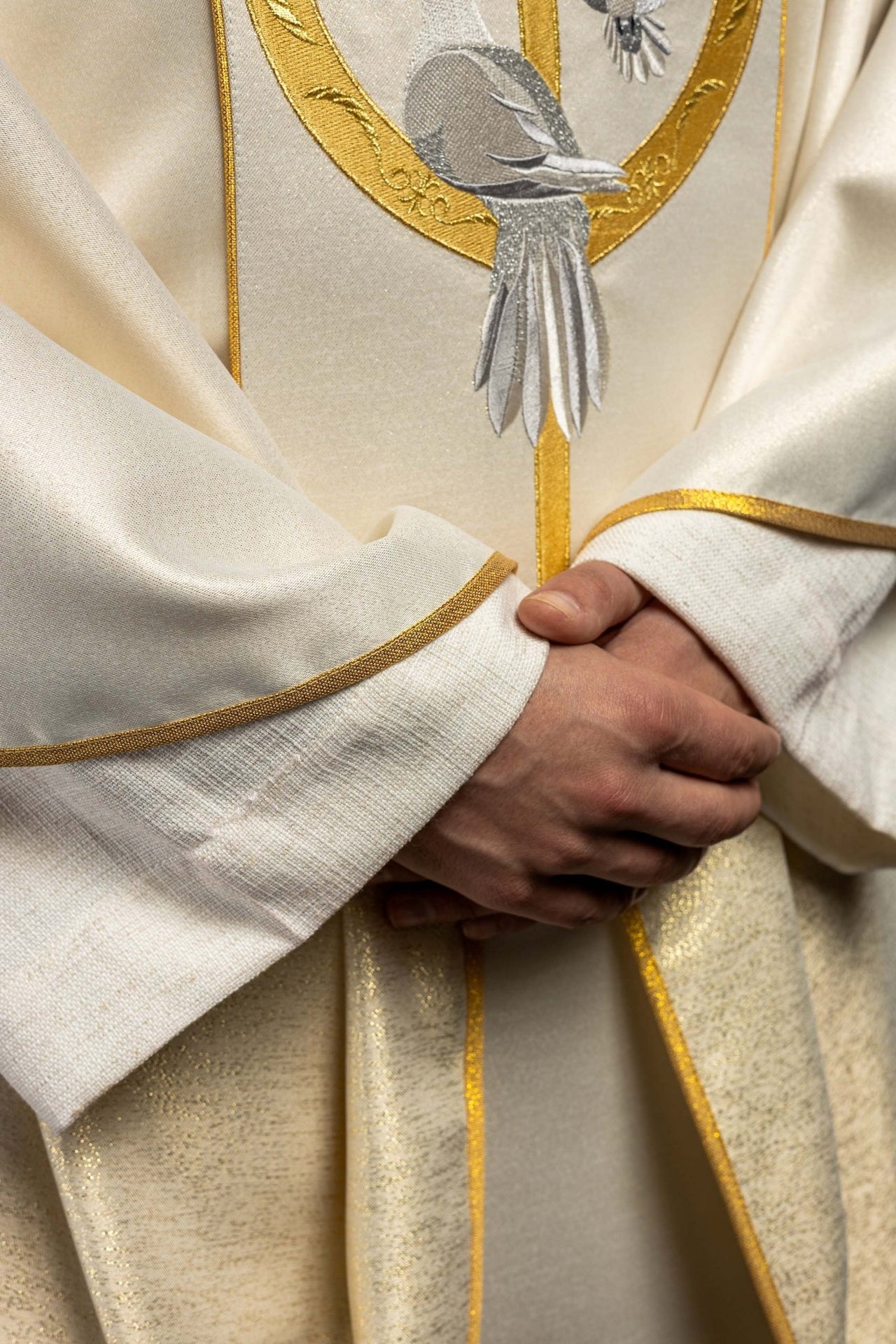 Ornat Ślubny w kolorze ecru