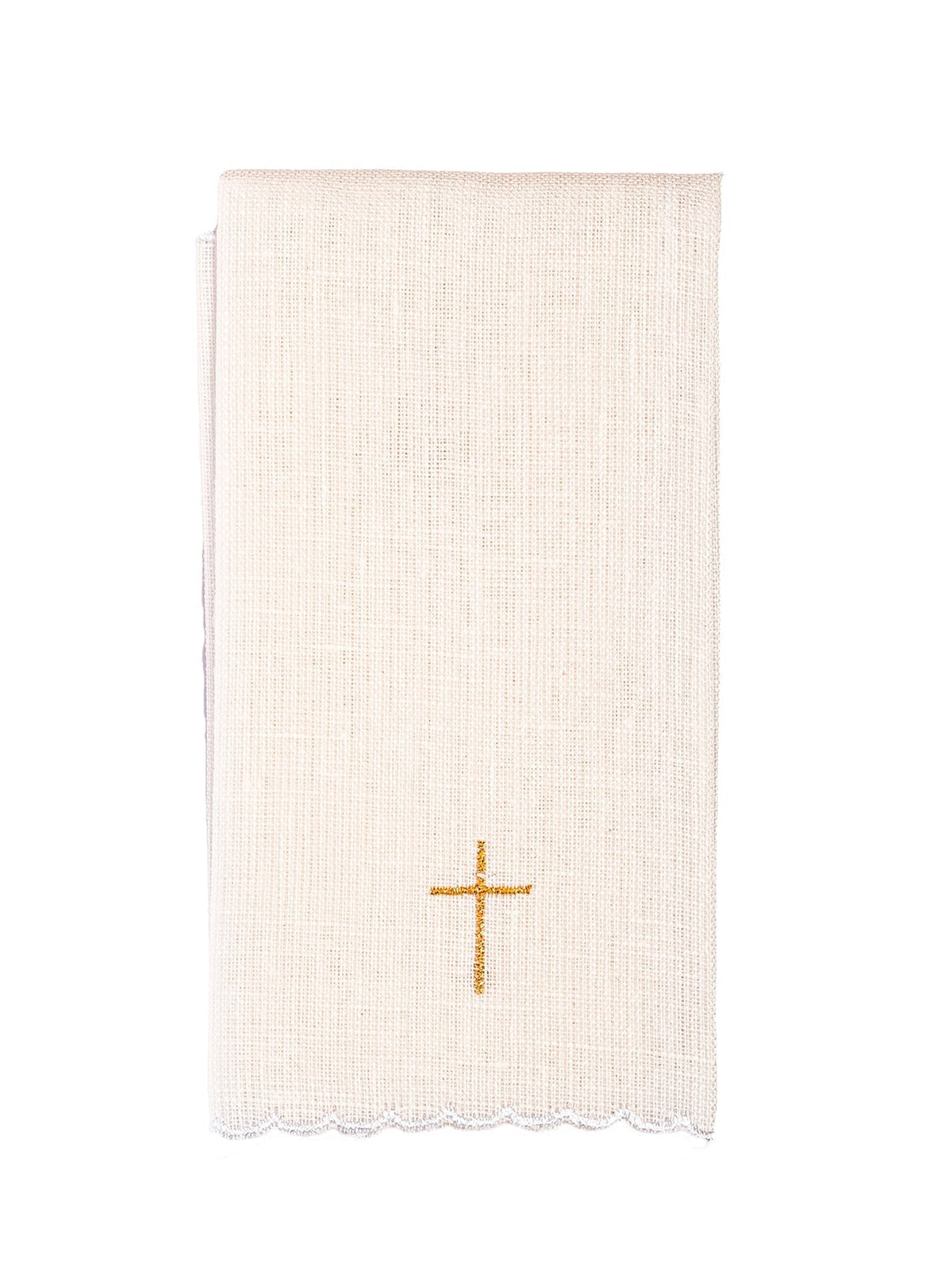 Puryfikaterz haftowany lniany