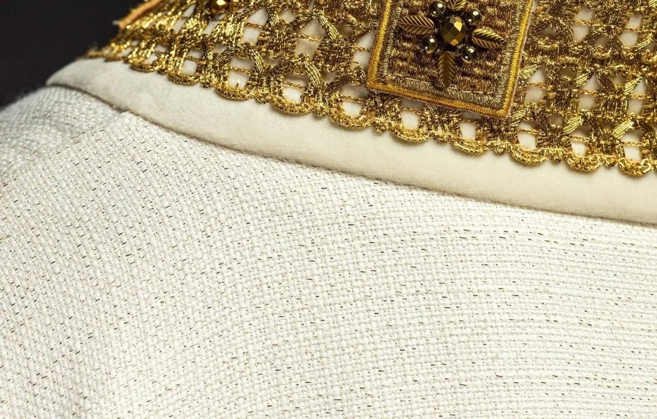 Ornat ręcznie robiony z kamieniami naturalnymi – kolekcja Handmade 7002
