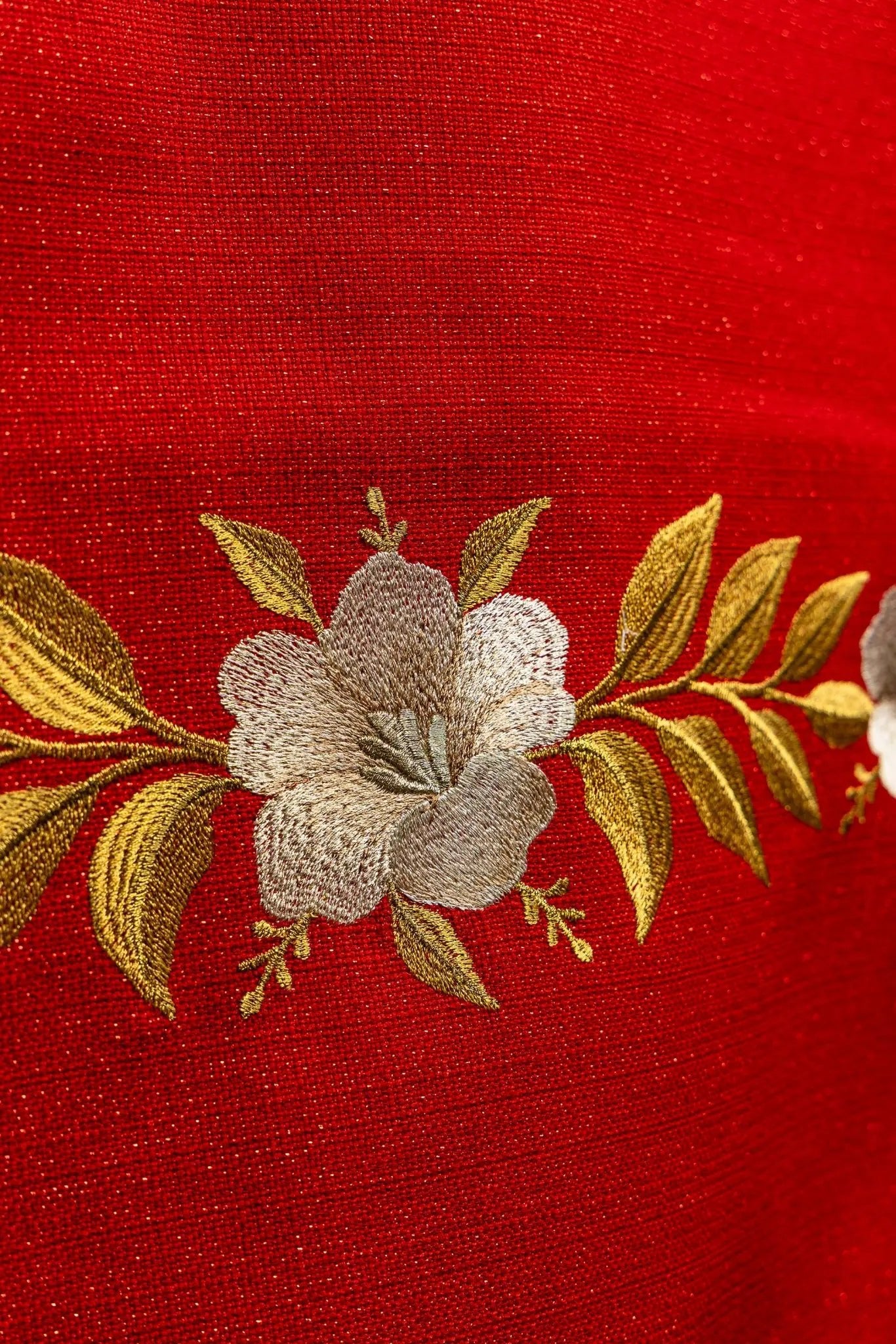 Red Lectern Hanging with Holy Spirit Dove Embroidery - HAFTINA ATELIER