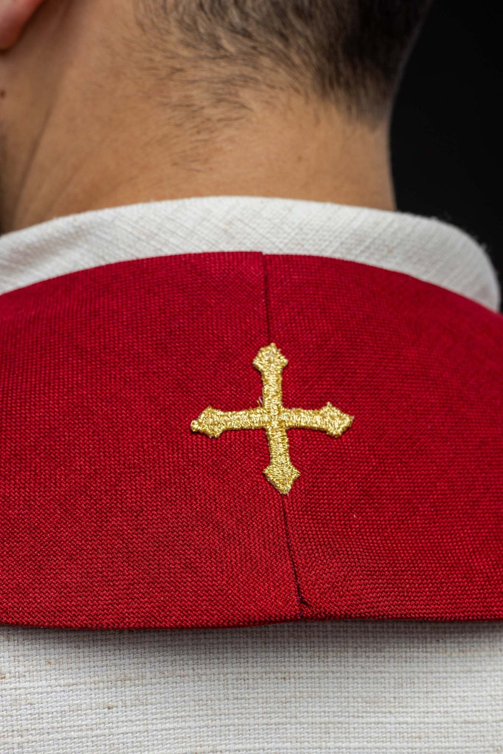 Stuła Czerwona Aksamit