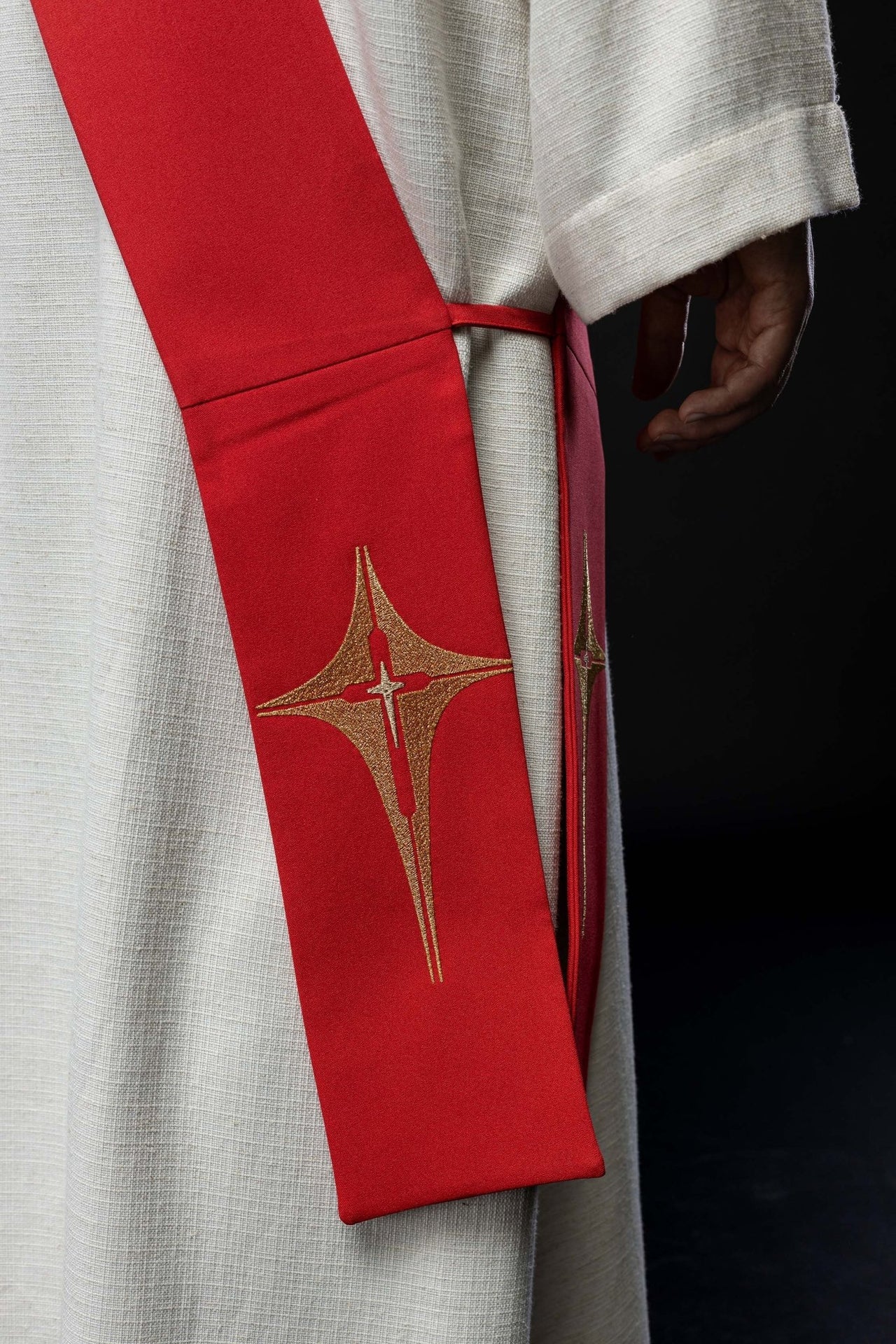 Stuła Diakońska haftowany Krzyż