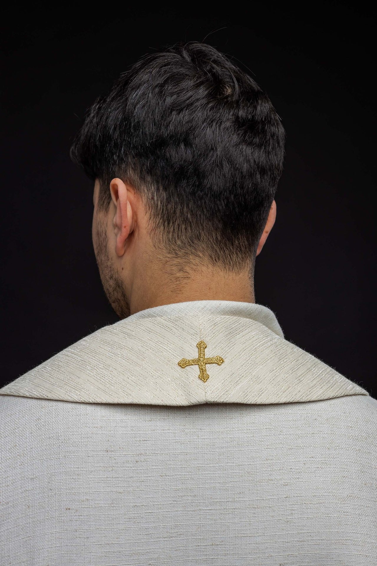 Stuła z haftowanym Kielichem Eucharystycznym i PAX