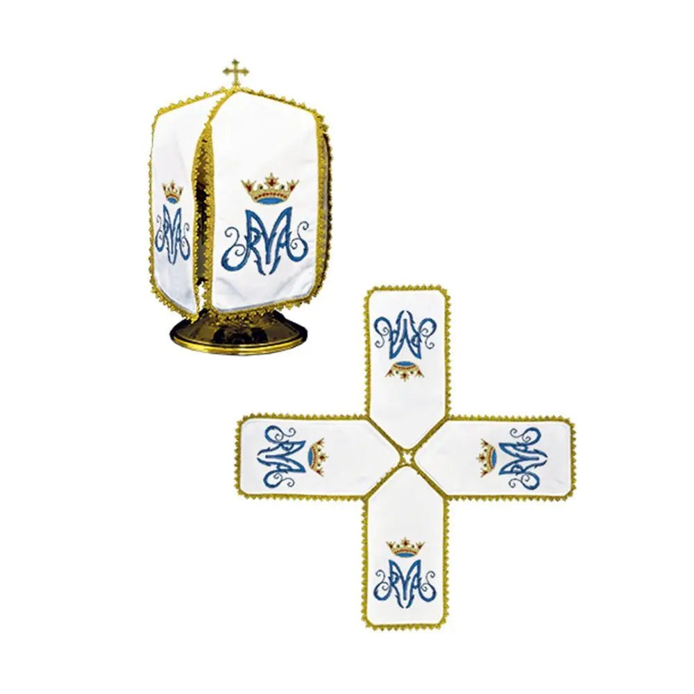 Welon do puszki z motywem maryjnym