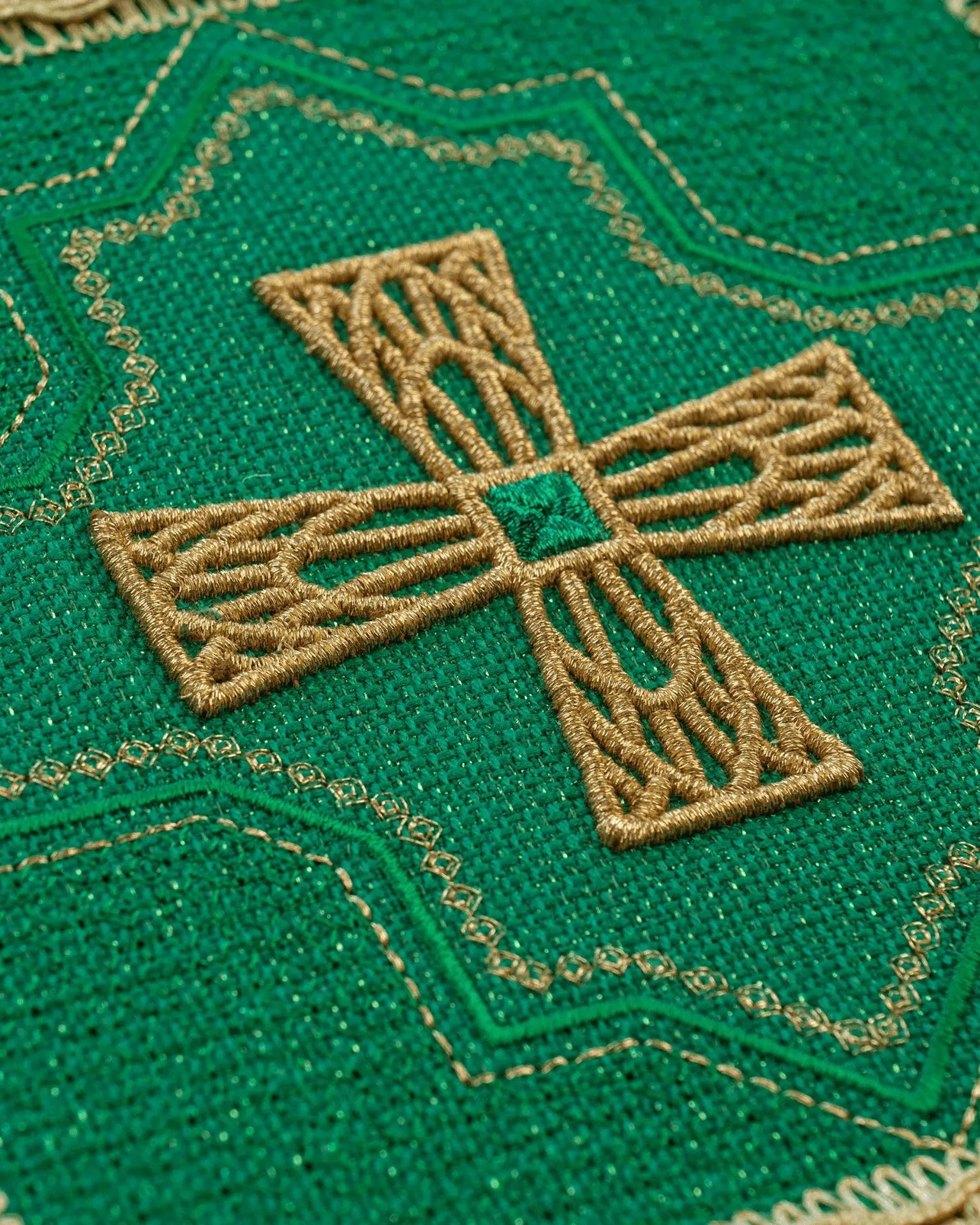Zestaw palików w czterech kolorach liturgicznych