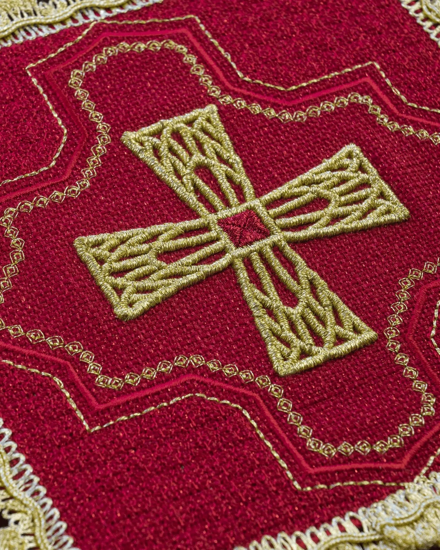 Zestaw palików w czterech kolorach liturgicznych